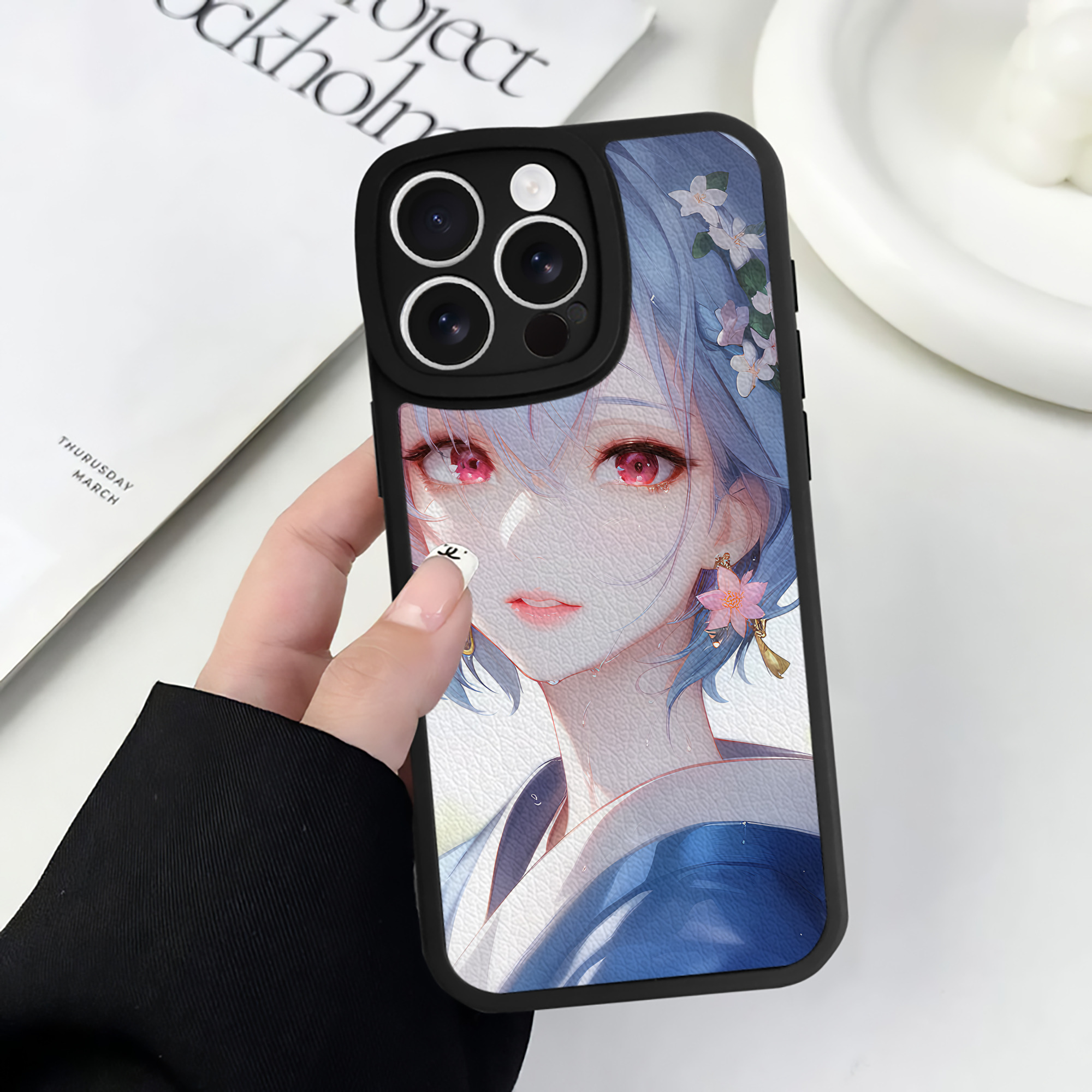 （画像用） EVA 新世紀エヴァンゲリオン 【iPhone 16シリーズ対応】シリコンスマホケース（レザー調） 材質：シリコン